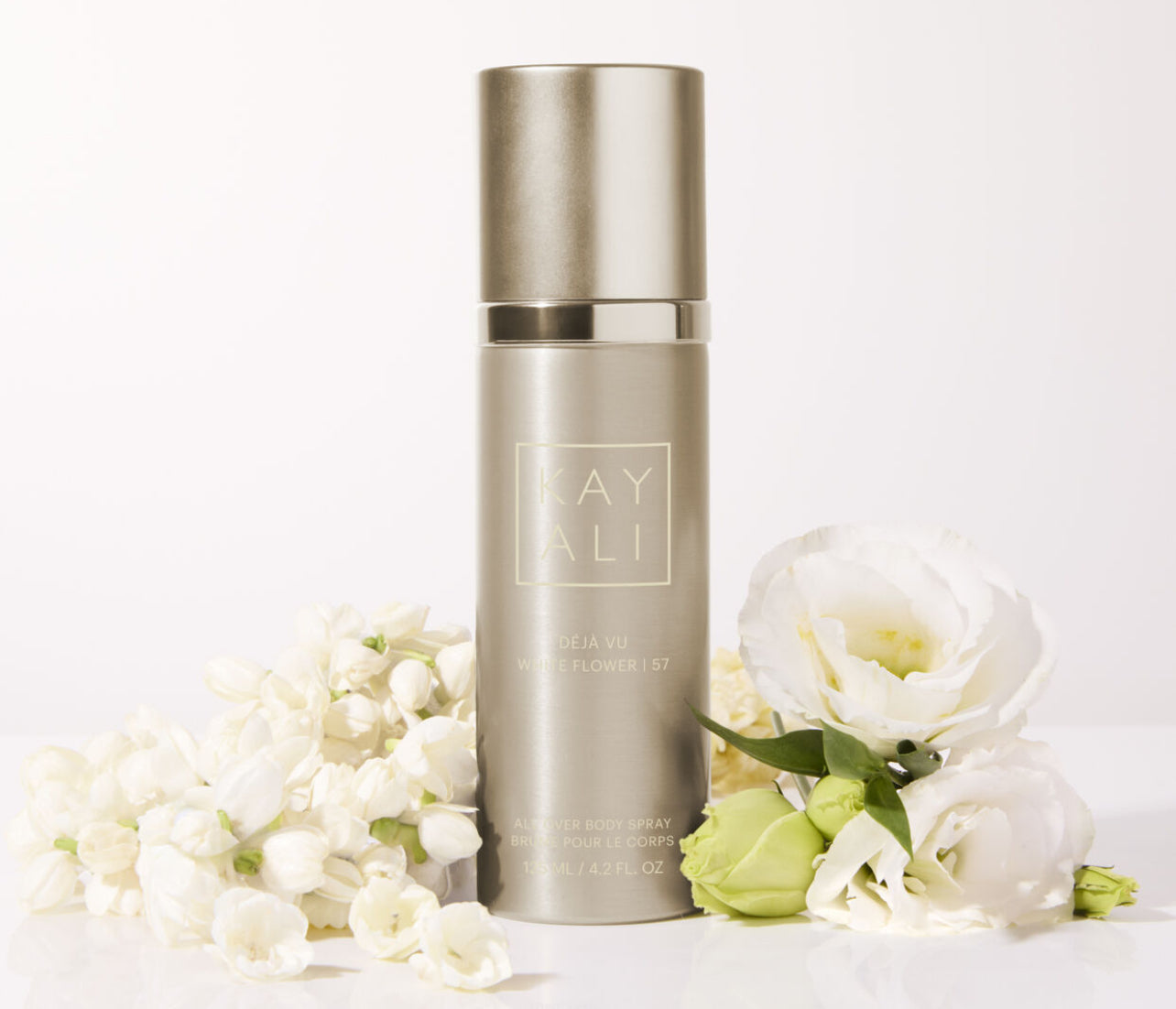 Kayali Déjà Vu White Flower | 57 All Over Body Spray 125ml- Limitied E