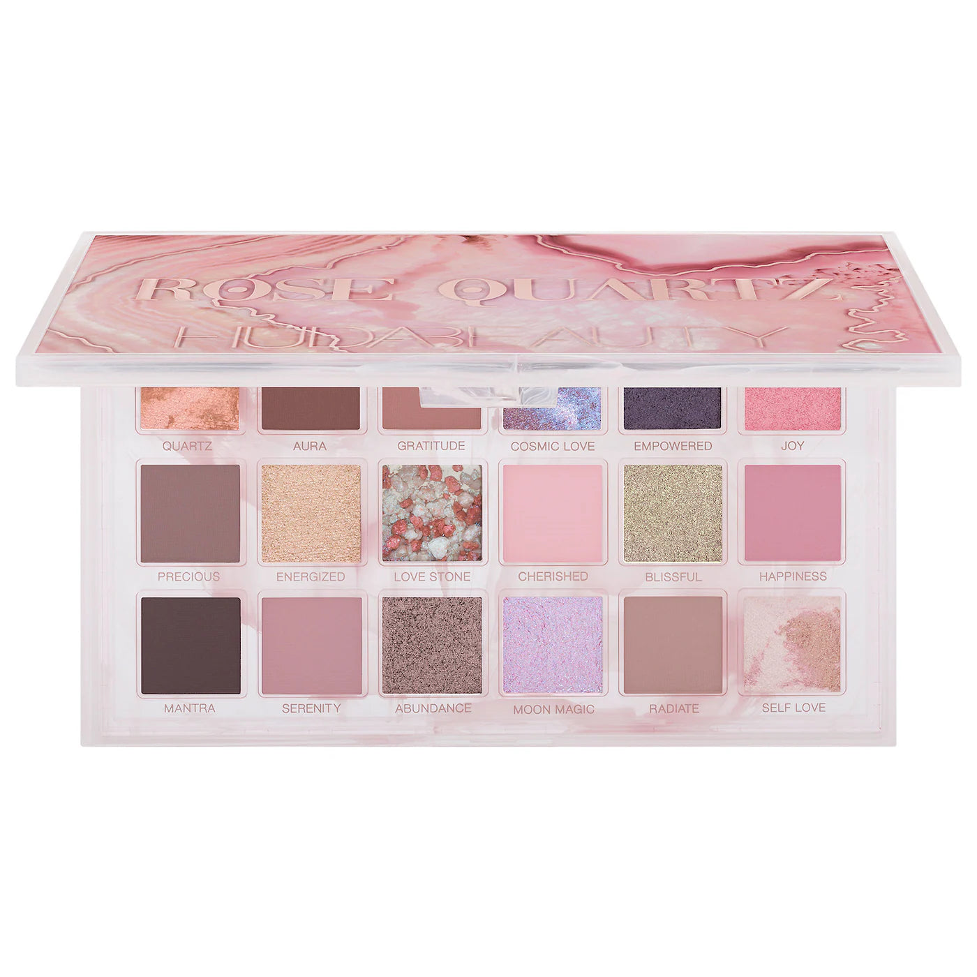 Huda Beauty Rose Quartz eyeshadow online palette