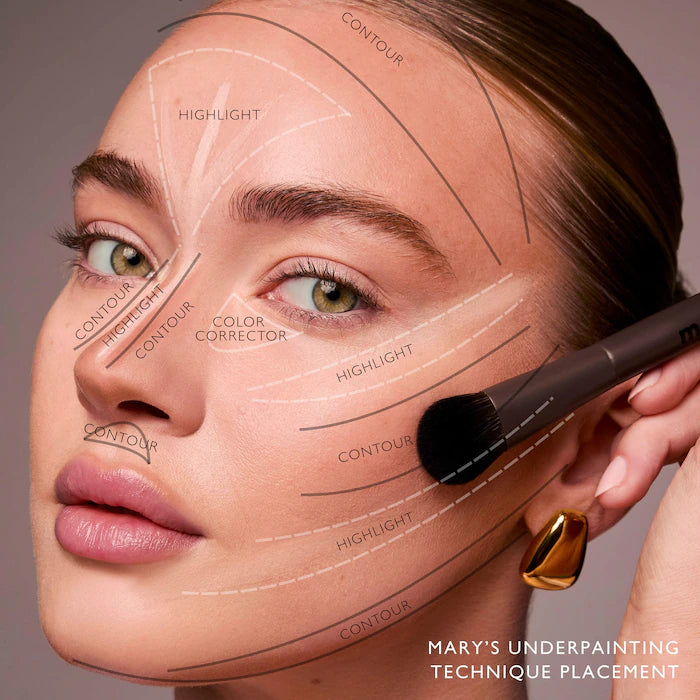 m.ph by Mary Phillips  Underpainting Face Highlight & Contour Palette