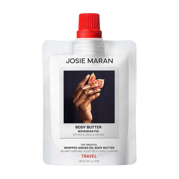 Josie Maran Bohemian Fig - Whipped Argan Oil Refillable Firming Body Butter Jar