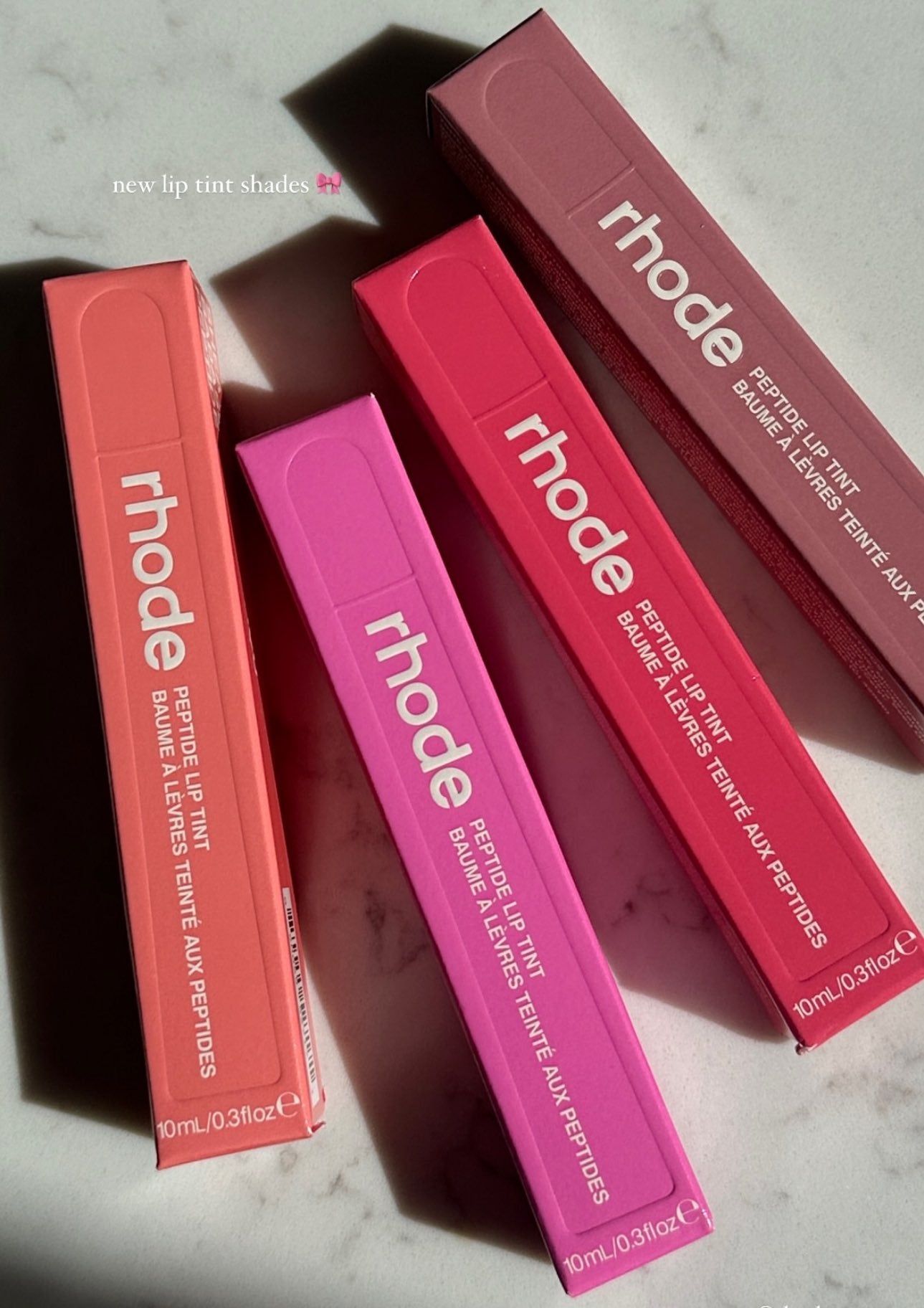 Rhode Limited Edition Summer Peptide Lip Tints