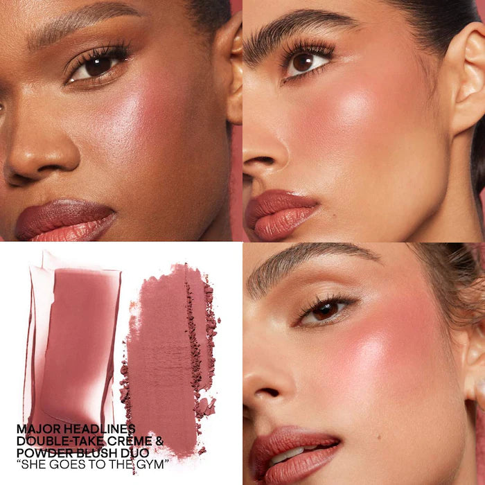 Patrick Ta Major Headlines Double-Take Crème & Powder Blush