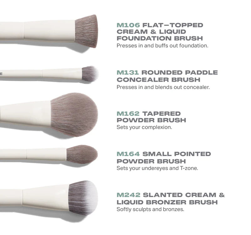 Morphe Portrait Mode 5-Piece Face Brush Set