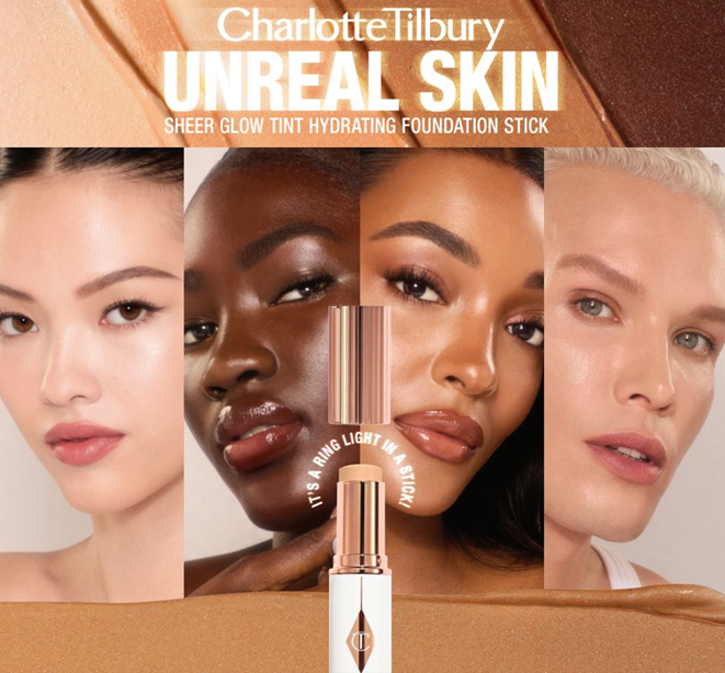 Charlotte Tilbury Unreal Skin Sheer Glow Tint Foundation Stick