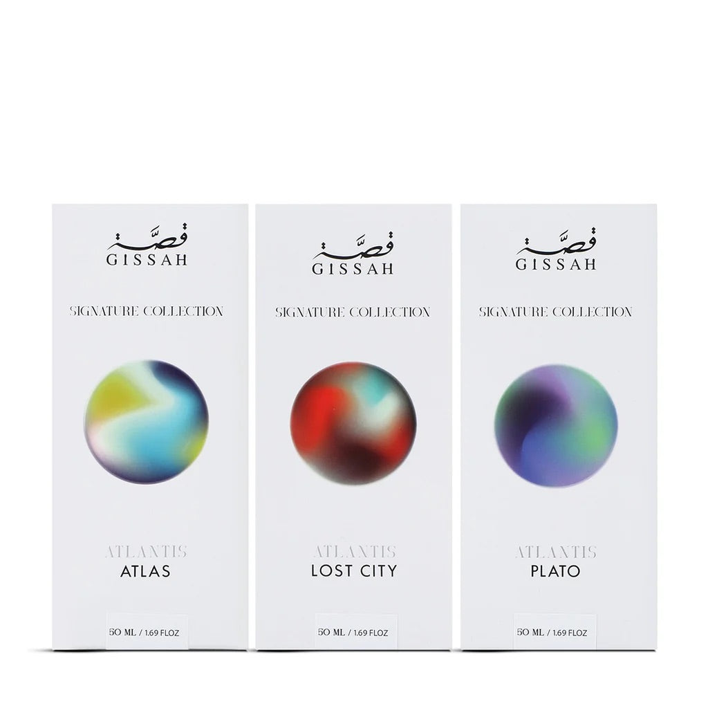 Gissah Atlantis Perfume 3- Piece Set (3x50ml)