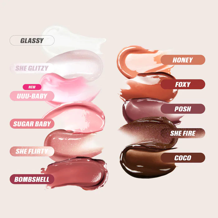 Huda Beauty Faux Filler Extra Shine Lip Gloss