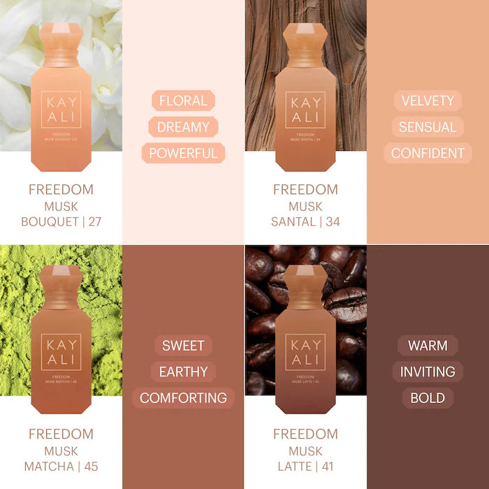 Kayali Freedom Musk Latte|41 Eau de Parfum (Exclusively in 10ml Bottle)