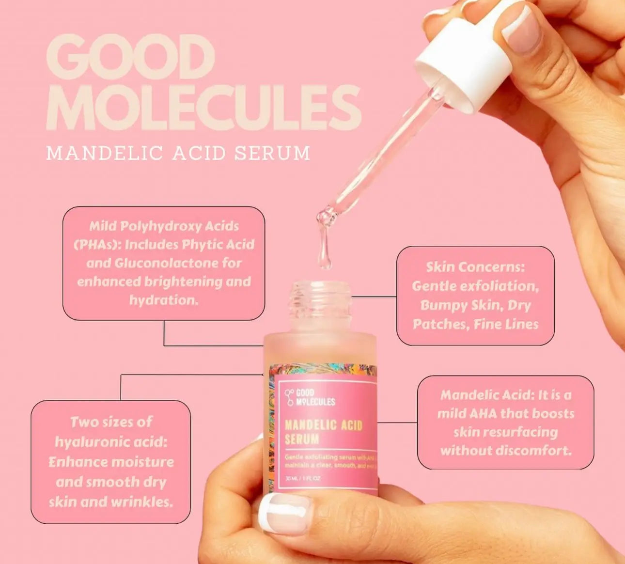 Good Molecules Mandelic Acid Serum