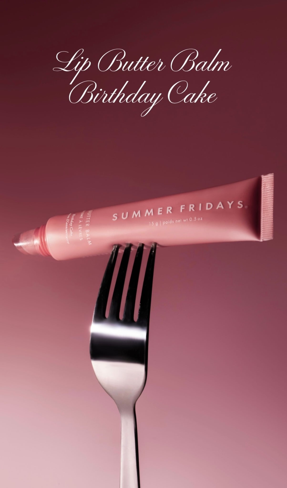 Summer Fridays Limited Edition Lip Butter Balm Birthday Cake