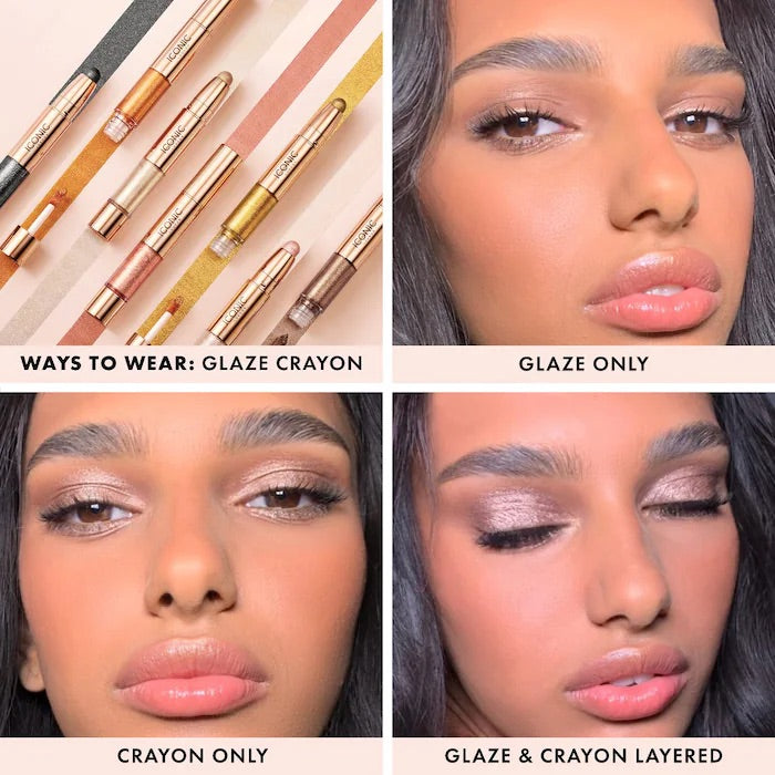 Iconic London Glaze Dual Ended Eyeshadow Crayon