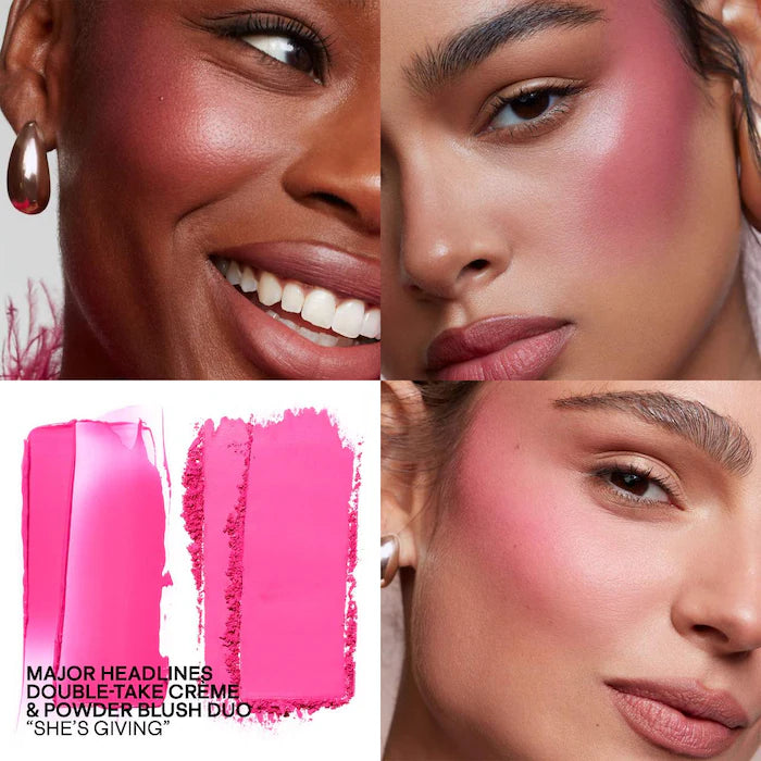 Patrick Ta Major Headlines Double-Take Crème & Powder Blush