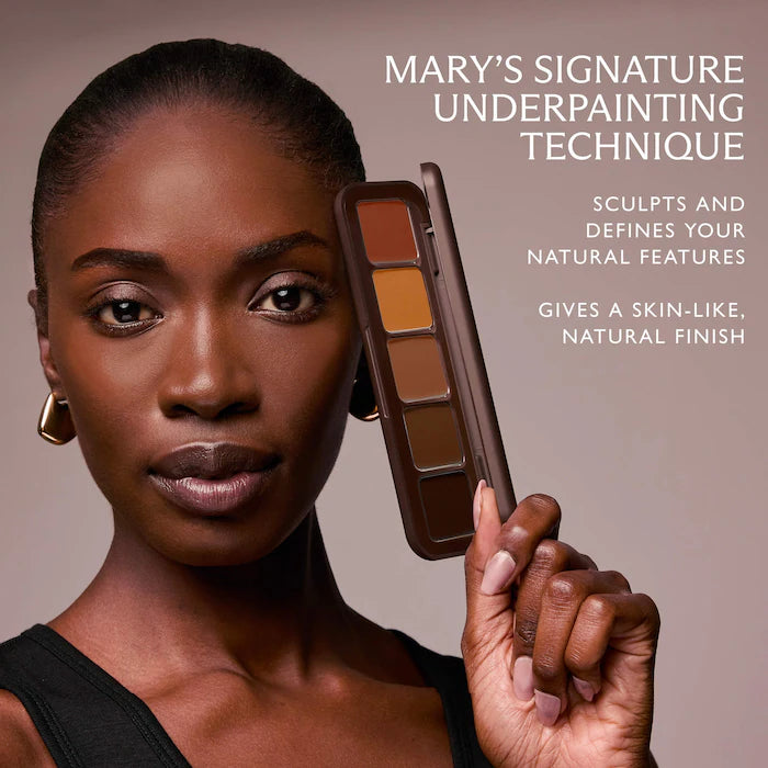 m.ph by Mary Phillips  Underpainting Face Highlight & Contour Palette
