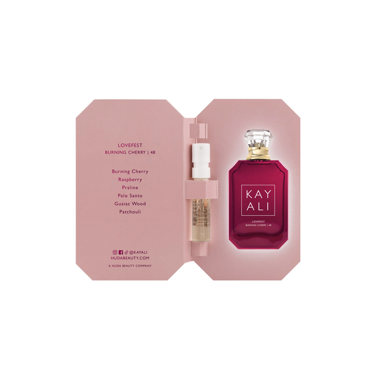 100 ml Kayali deals Lovefest Burning Cherry 48