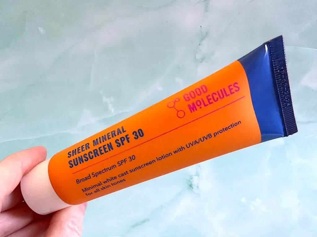 Good Molecules Sheer Mineral Sunscreen SPF 30