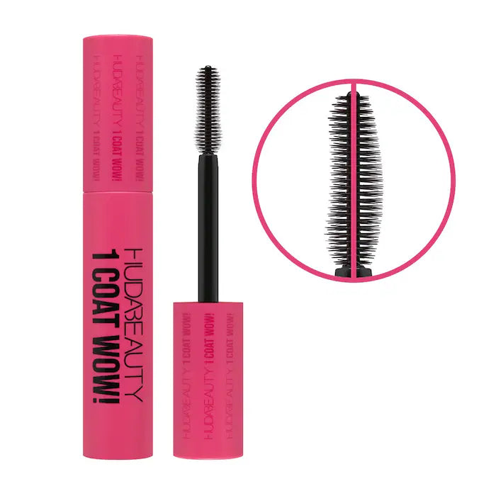 Huda Beauty 1 Coat WOW! Extra Volumizing and Lifting Mascara