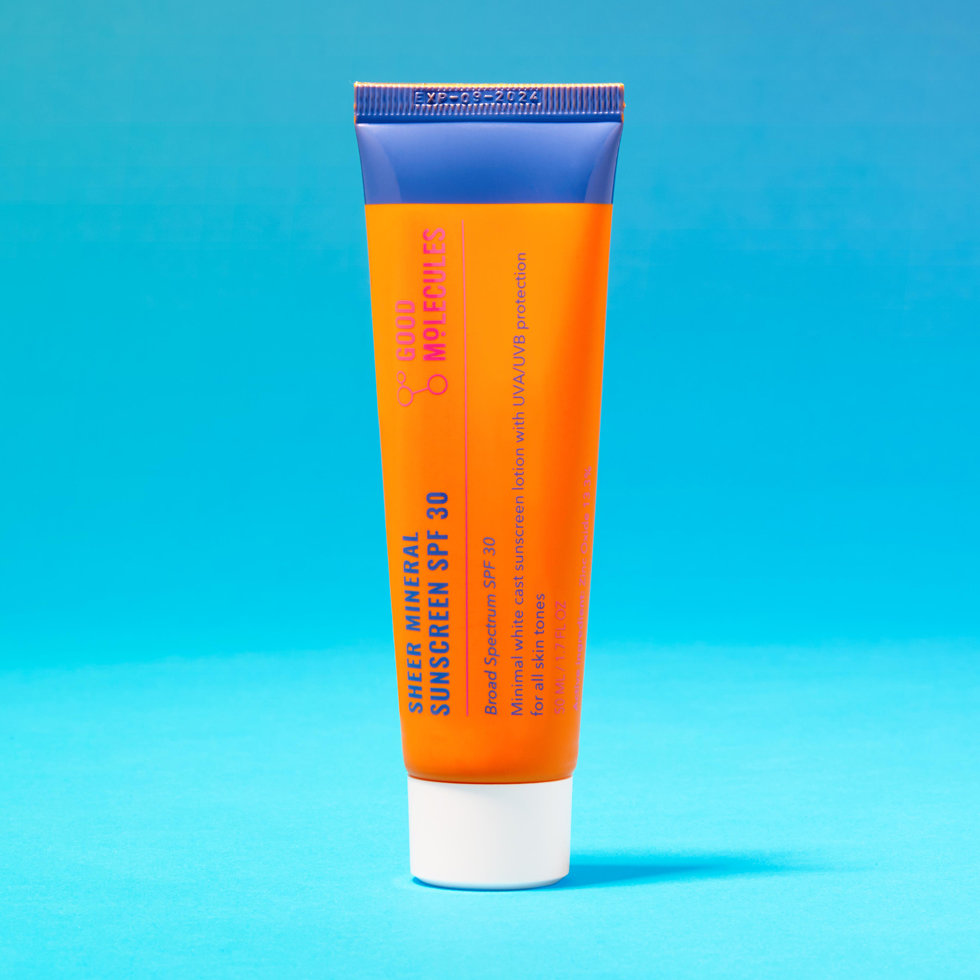 Good Molecules Sheer Mineral Sunscreen SPF 30