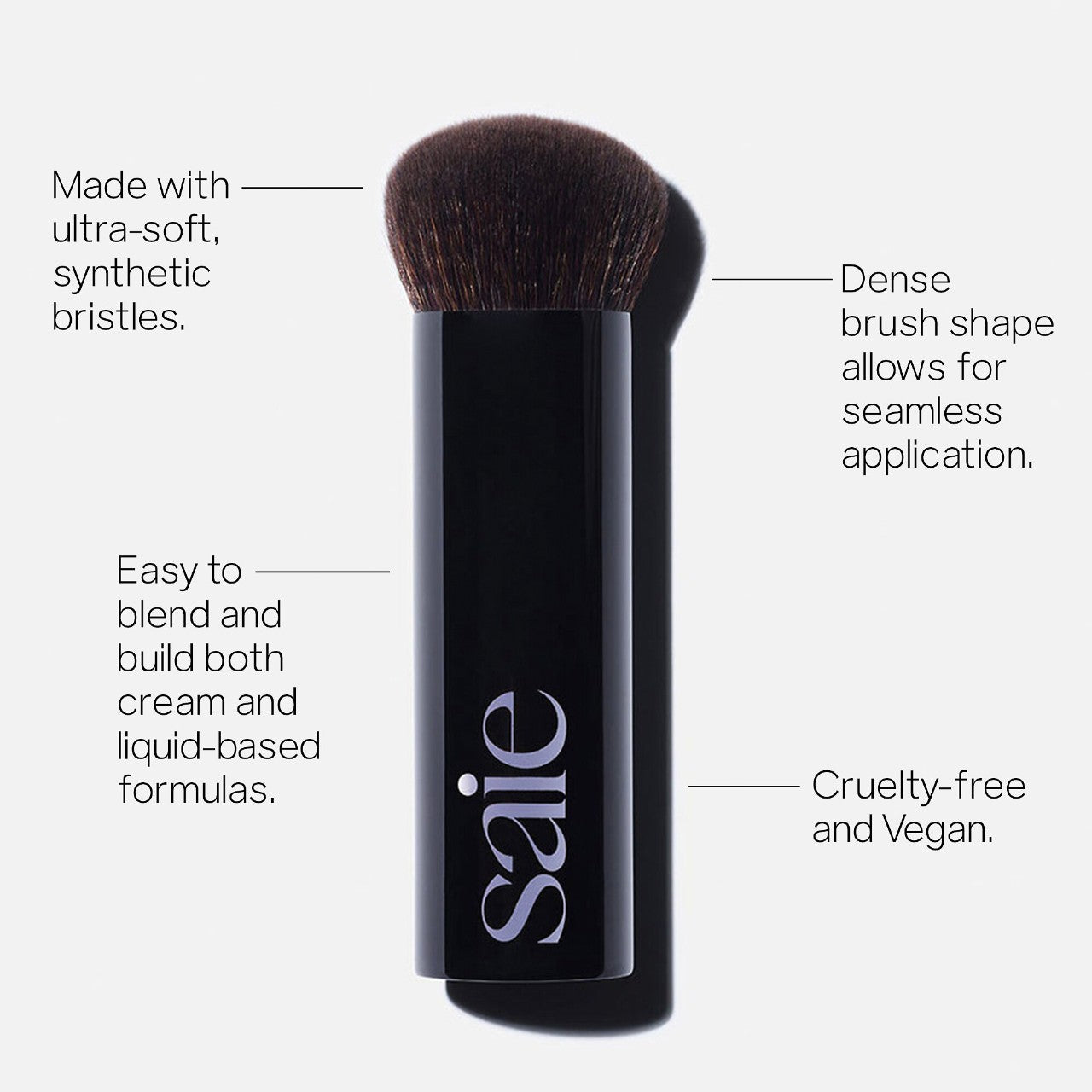 Saie Beauty The Big Buffing Bronzer Brush