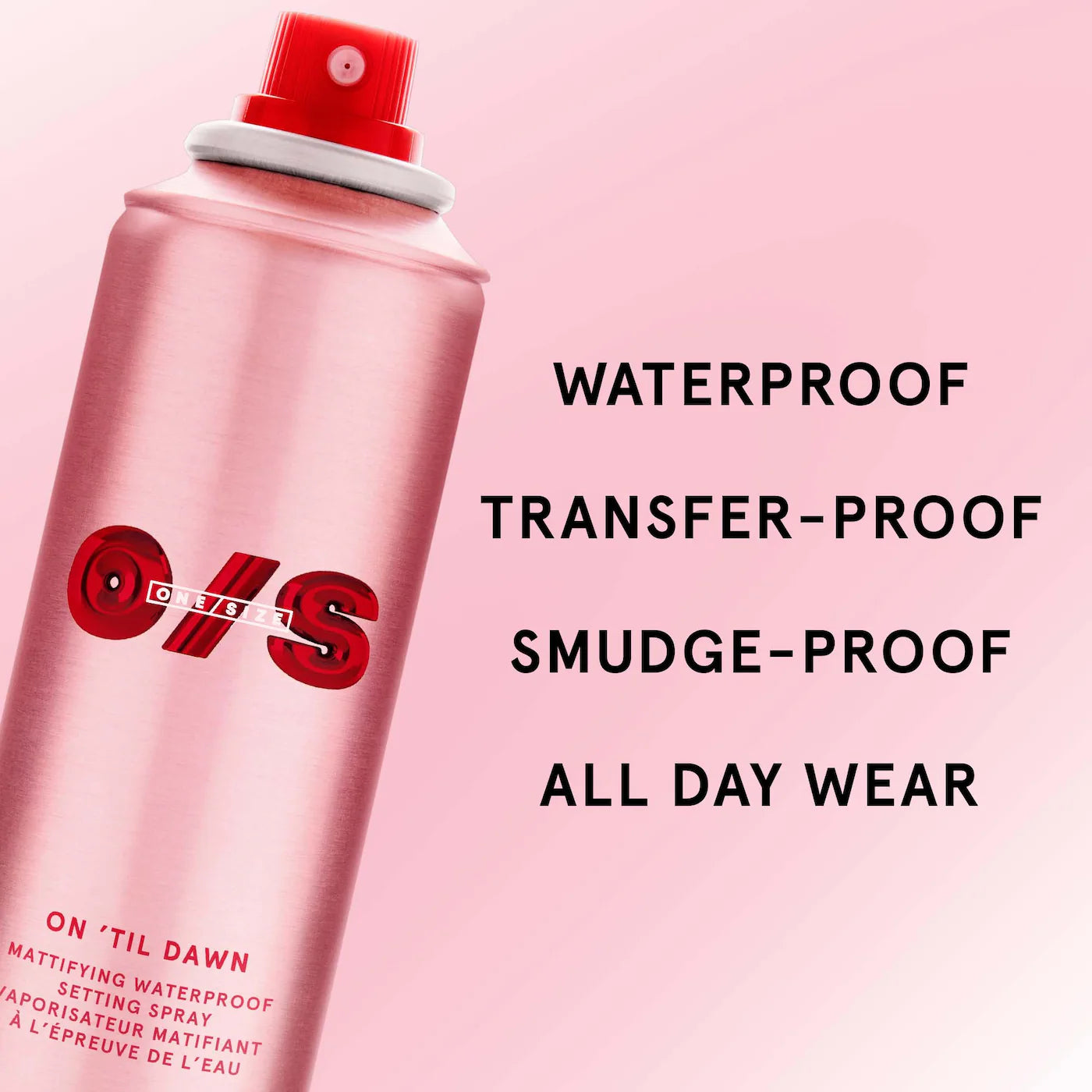 One/Size by Patrick Starrr On 'Til Dawn Mattifying Waterproof Setting Spray