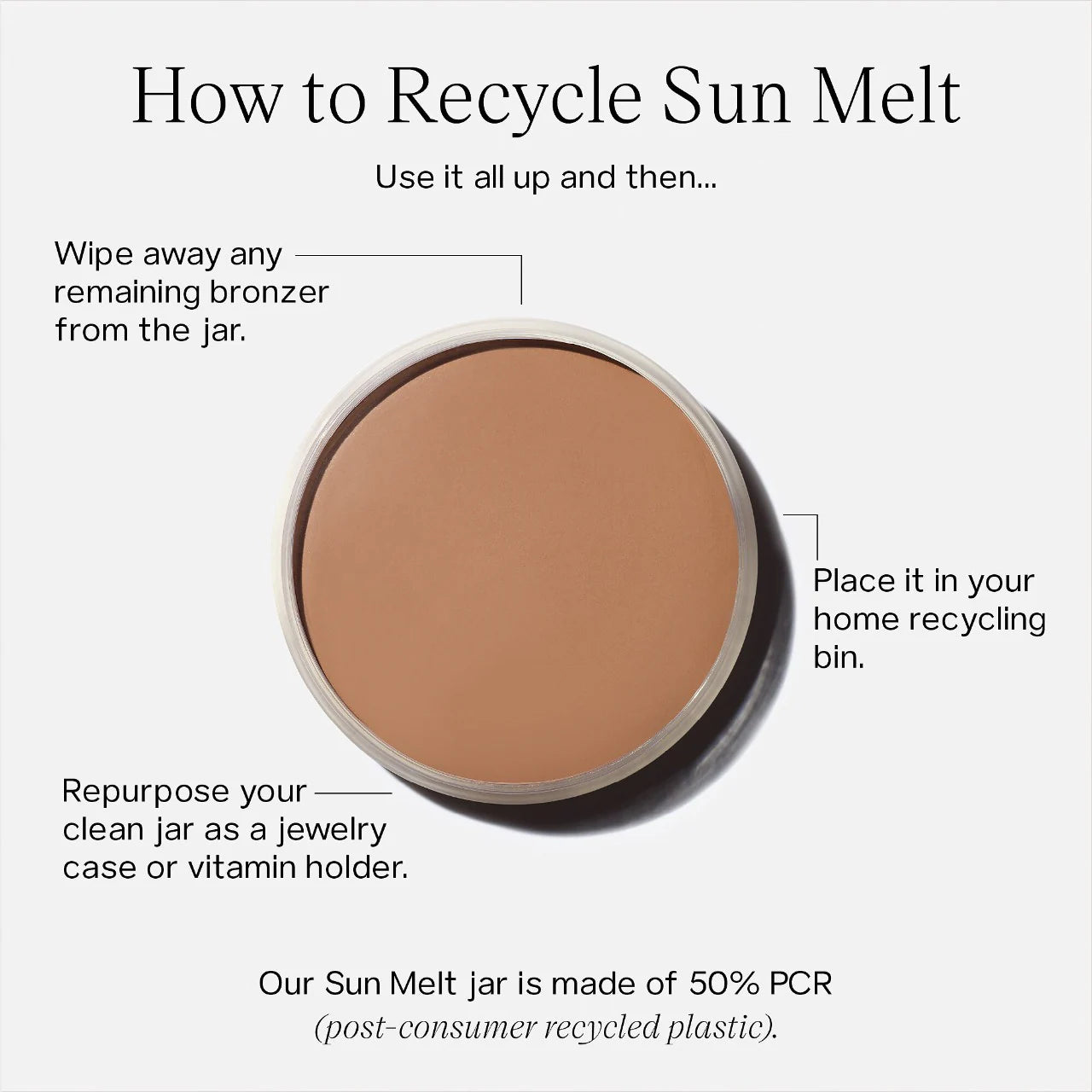 Saie Beauty Sun Melt Natural Cream Bronzer