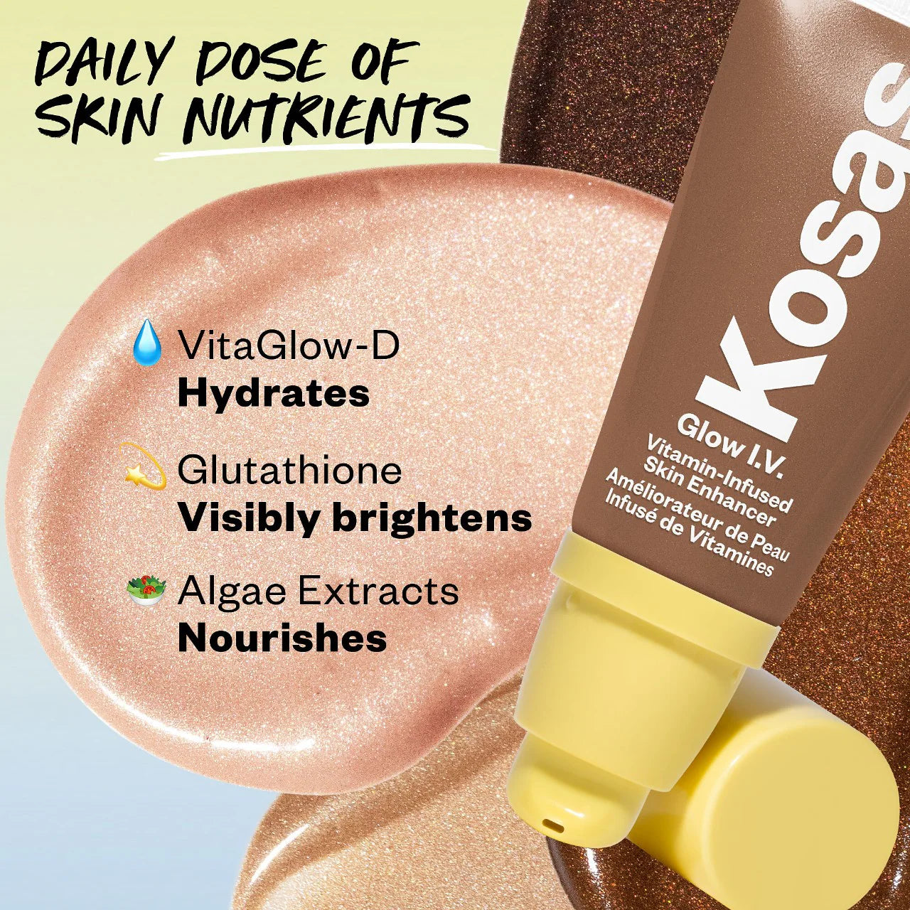 Kosas Glow I.V. Vitamin-Infused Skin Illuminating Enhancer