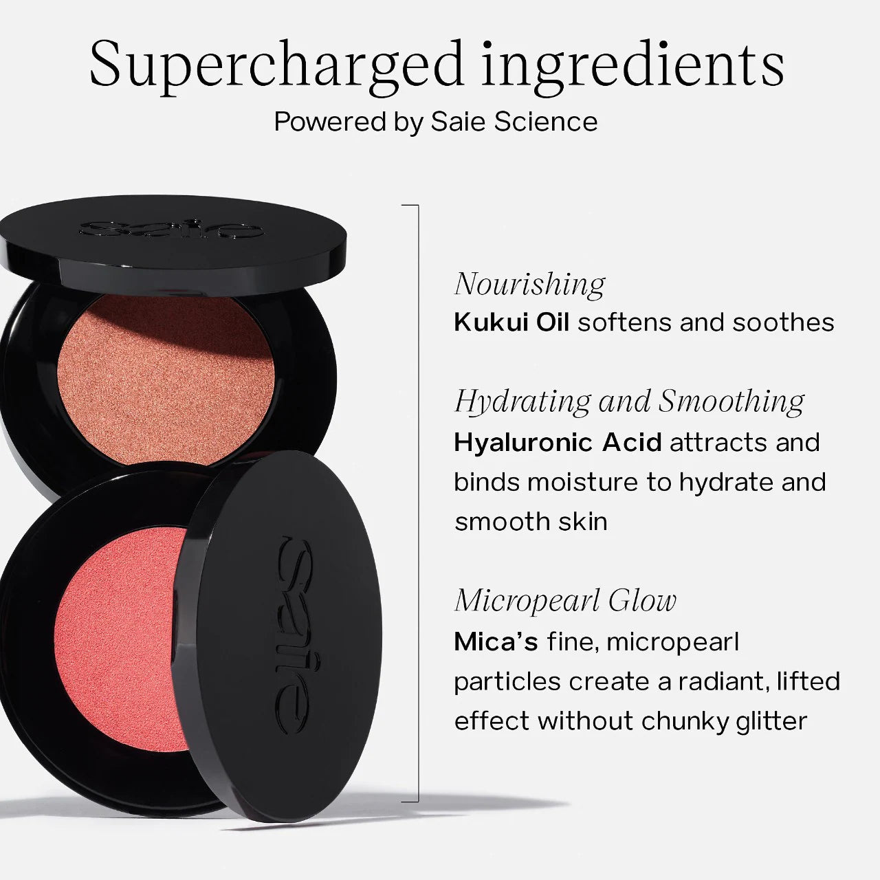 Saie Beauty Glow Sculpt Multi-Use Cream Highlighting Blush