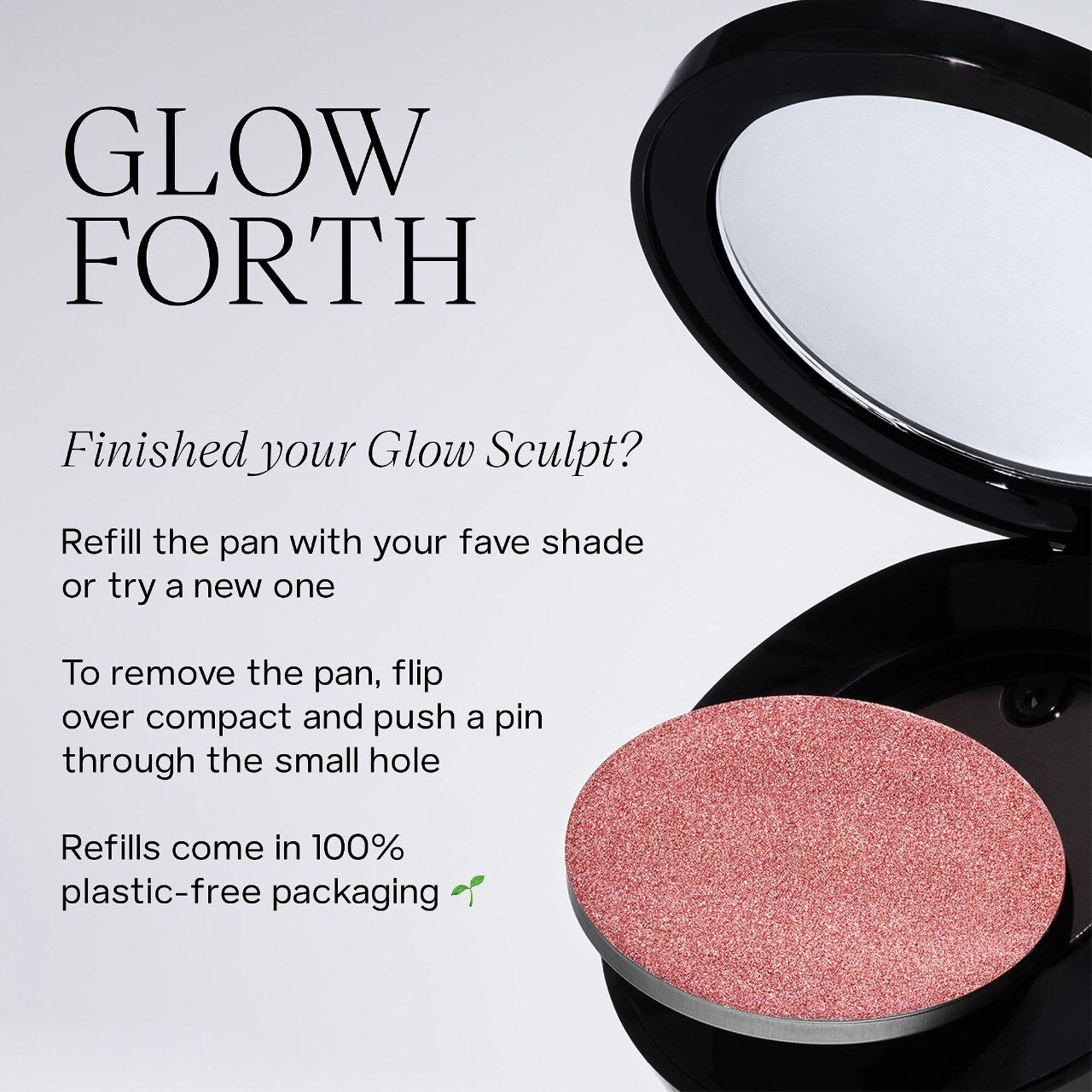 Saie Beauty Glow Sculpt Multi-Use Cream Highlighting Blush