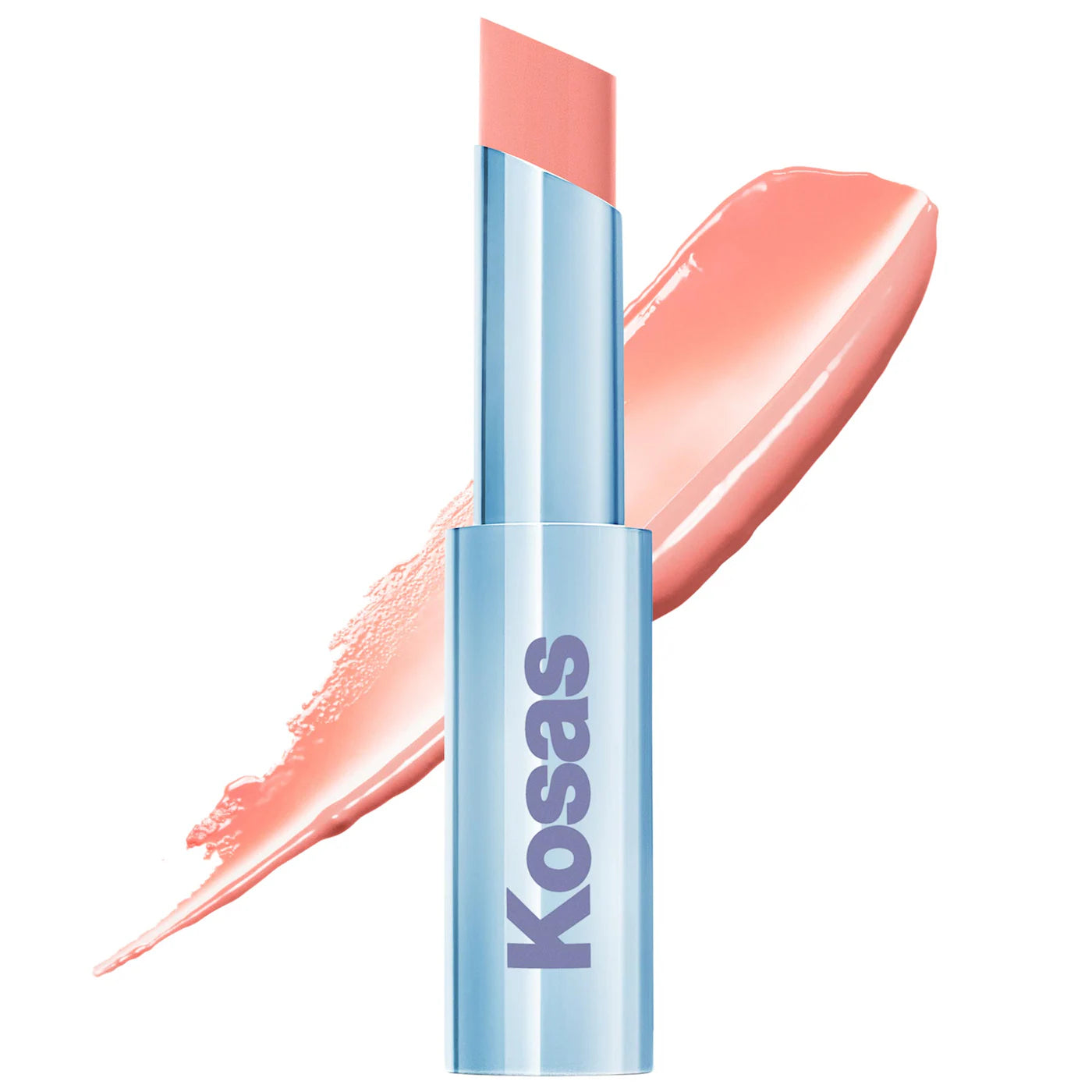 Kosas Wet Stick Moisturizing Shiny Sheer Lipstick with Ceramides