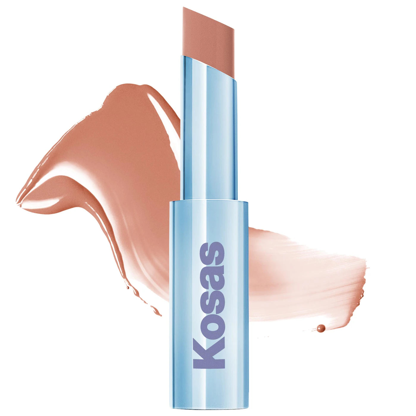 Kosas Wet Stick Moisturizing Shiny Sheer Lipstick with Ceramides