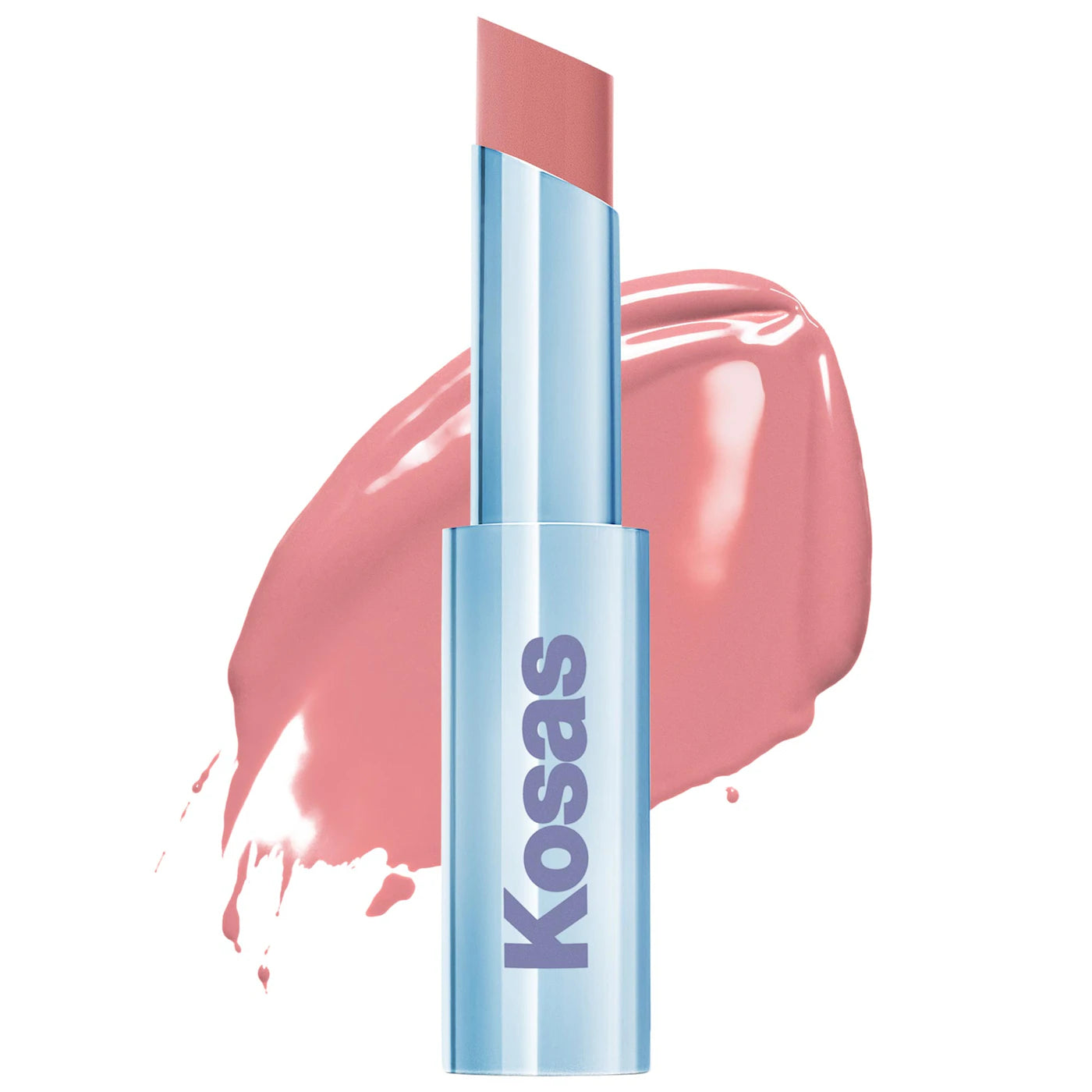 Kosas Wet Stick Moisturizing Shiny Sheer Lipstick with Ceramides