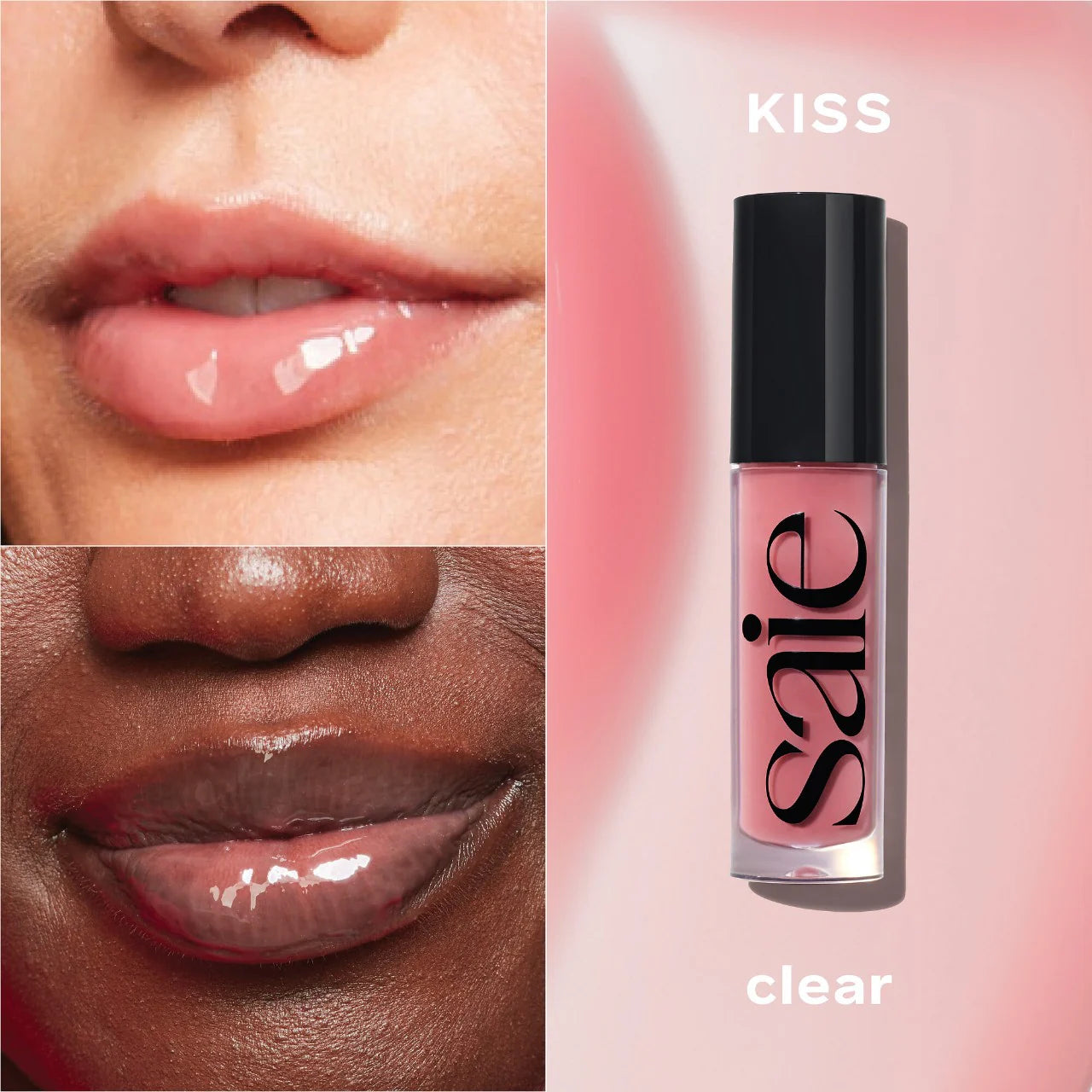 Saie Beauty Glossybounce™ High-Shine Hydrating Lip Gloss Oil