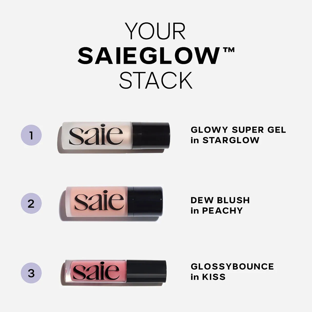 Saie Beauty Glossybounce™ High-Shine Hydrating Lip Gloss Oil