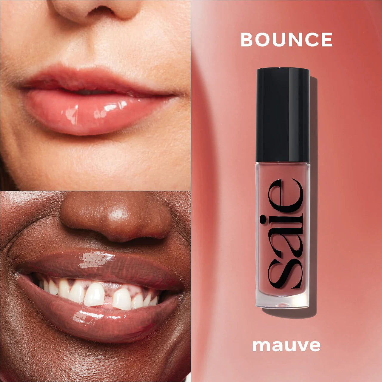 Saie Beauty Glossybounce™ High-Shine Hydrating Lip Gloss Oil