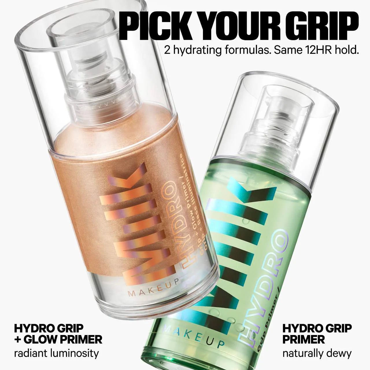 Milk Makeup Hydro Grip + Glow Illuminating Primer with Light-Reflecting Pearls