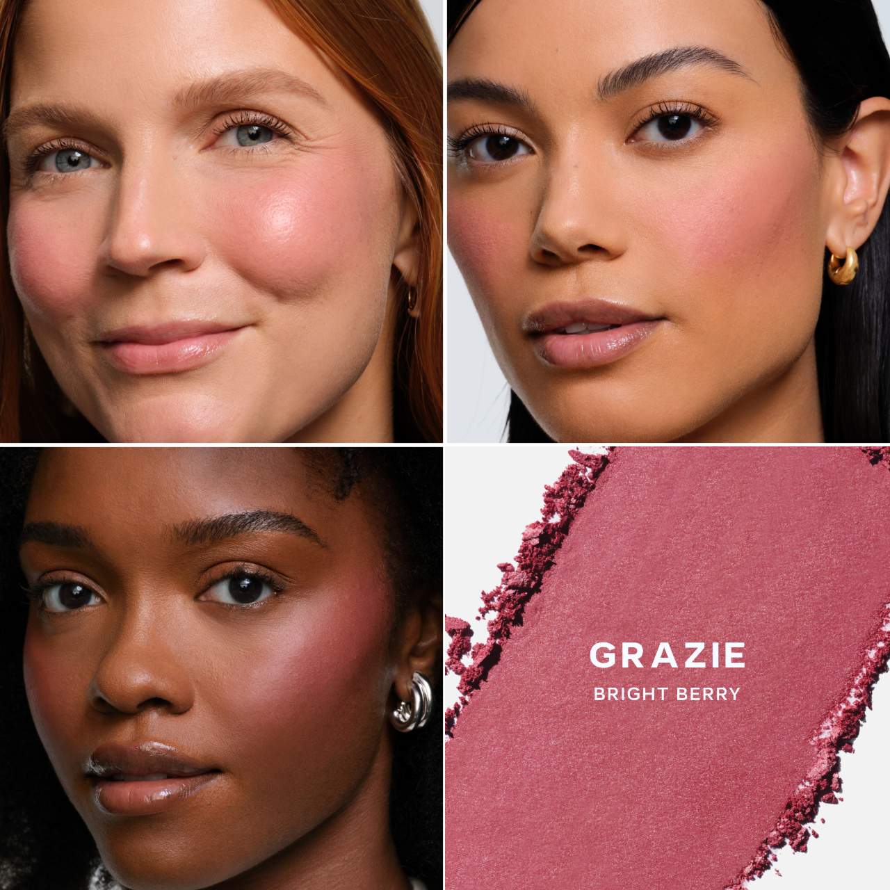 Saie SuperSuede Talc-Free Powder Blush