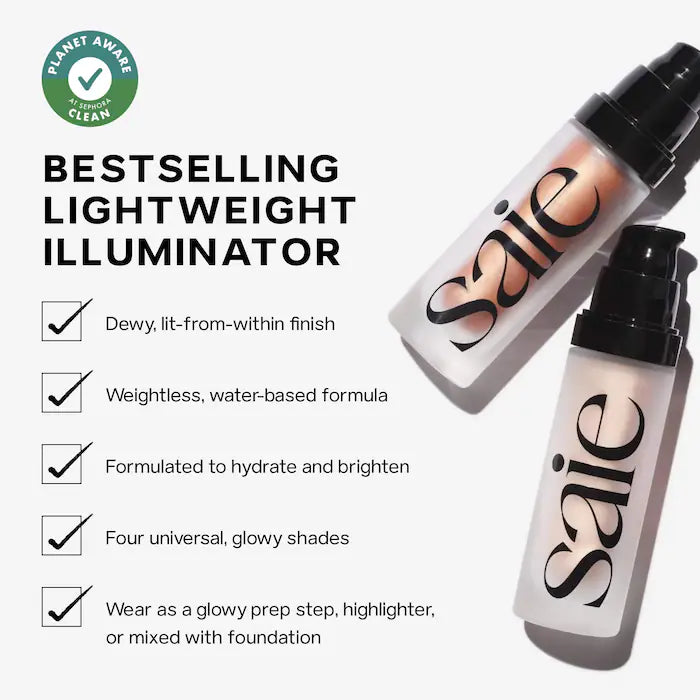 Saie Beauty Mini Glowy Super Gel Trio Gift Set