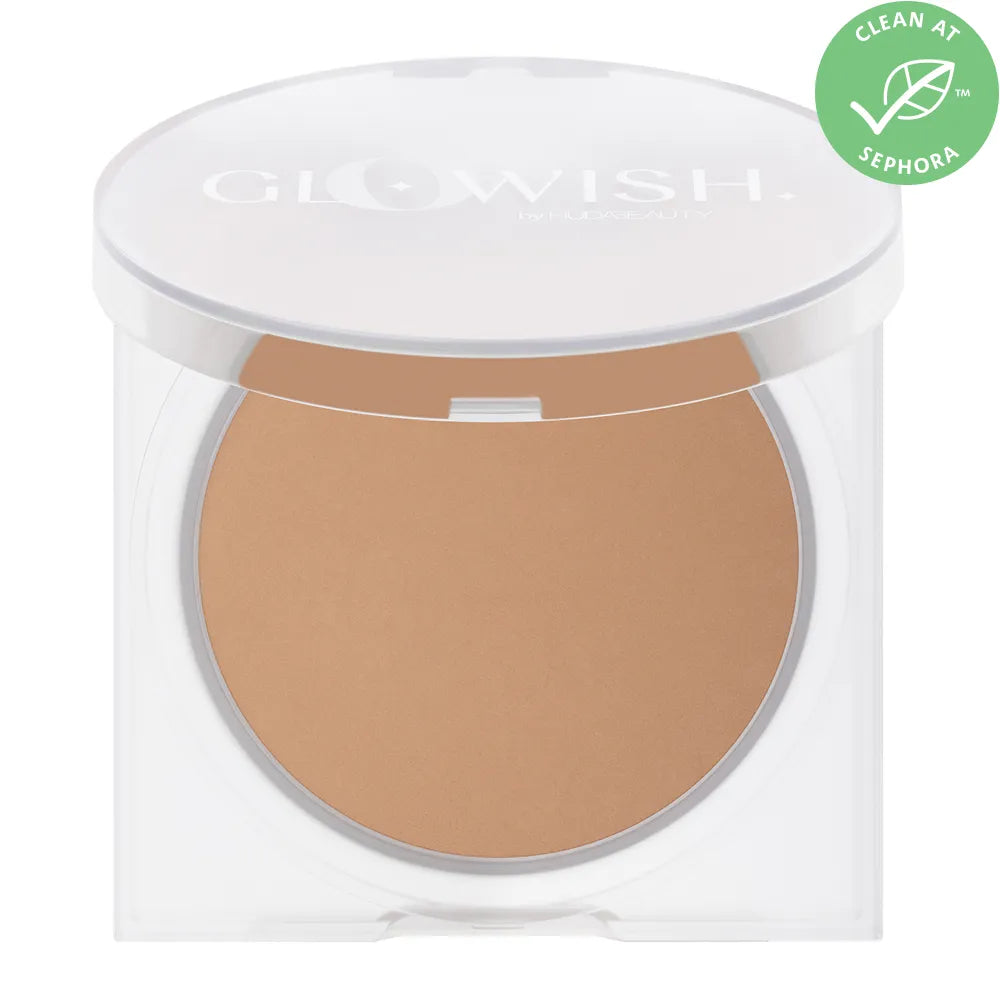 Huda Beauty GloWish Lightweight Blurring Pressed Powder