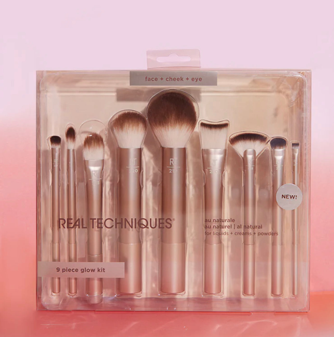 Real Techniques Au Naturale Complete Makeup Brush Kit